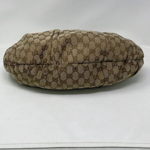 Gucci Pelham Guccissima Canvas Studded hobo shoulder bag 203624 - Picture 4 of 16